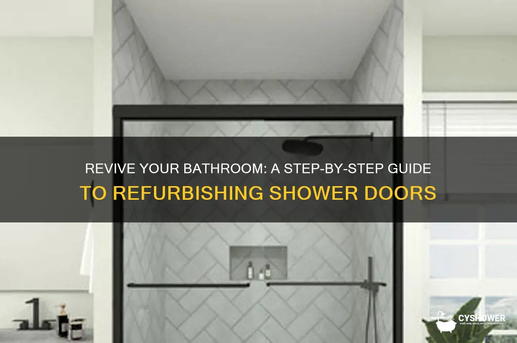 how to refurbish shower doors