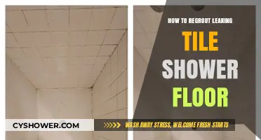 Fix Leaking Shower Floor: Step-by-Step Guide to Regrouting Tiles