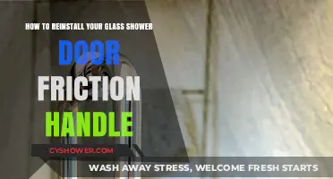 Reinstall Your Glass Shower Door Friction Handle: A Step-by-Step Guide