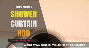 Easy Steps to Remove and Release a Shower Curtain Rod