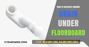 Relocating Your Shower Drain: A Step-by-Step Guide Under Floorboards