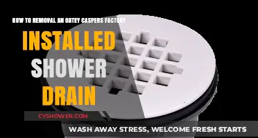 Efficiently Remove Oatey Caspers Factory-Installed Shower Drain: A Step-by-Step Guide