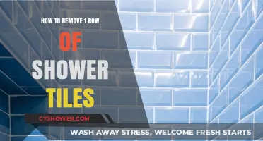Efficiently Removing a Single Row of Shower Tiles: A Step-by-Step Guide