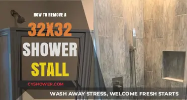 Step-by-Step Guide to Removing a 32x32 Shower Stall Easily