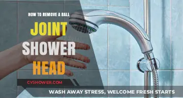 Easy Steps to Remove a Ball Joint Shower Head Quickly