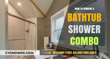 Easy DIY Guide: Removing a Bathtub Shower Combo Step-by-Step
