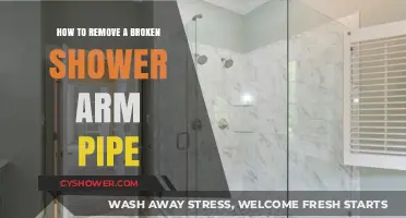 Fixing a Broken Shower Arm Pipe: Step-by-Step Removal Guide