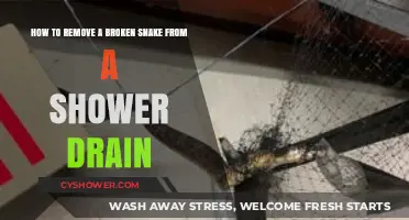 Safely Removing a Broken Snake from Your Shower Drain: A Step-by-Step Guide