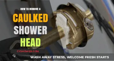 Easy Steps to Remove a Caulked Shower Head Effortlessly