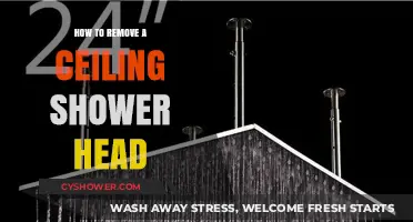 Easy Steps to Remove and Replace Your Ceiling Shower Head