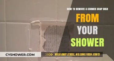 Easy Steps to Remove a Corner Soap Dish from Your Shower