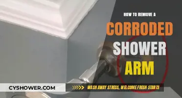 Fixing a Stuck Shower Arm: Removing Corroded Fixtures Easily