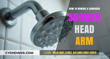 Fixing a Stuck Shower Head Arm: Removing Corrosion Easily