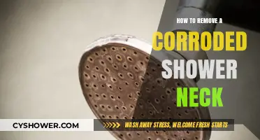 Fixing a Stuck Shower Neck: Removing Corrosion Easily