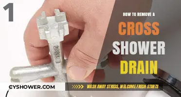 Easy Steps to Remove a Cross Shower Drain: DIY Guide