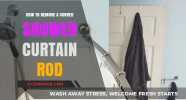 Easy Steps to Remove a Curved Shower Curtain Rod