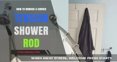 Easy Steps to Remove a Curved Tension Shower Rod