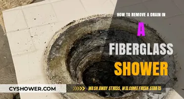 Easy Steps to Remove a Drain in a Fiberglass Shower