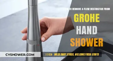 Easy Steps to Remove Grohe Hand Shower Flow Restrictor