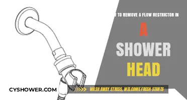 Easy Guide: Removing Shower Head Flow Restrictors for Better Water Pressure