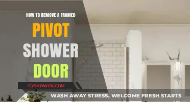Easy Steps to Remove a Framed Pivot Shower Door Safely