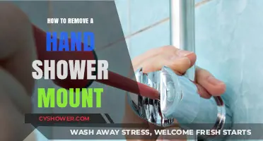 Easy Steps to Remove a Hand Shower Mount Effortlessly