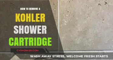 Easy DIY Guide: Removing a Kohler Shower Cartridge Step-by-Step