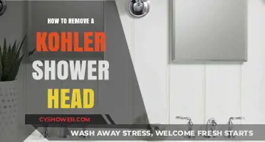 Easy Steps to Remove Your Kohler Shower Head Effortlessly