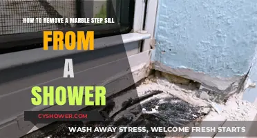 Removing Marble Step Sill from Shower: A Step-by-Step Guide