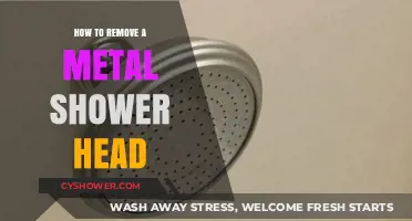 Easy Steps to Remove a Metal Shower Head: DIY Guide