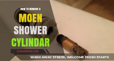 Easy Steps to Remove a Moen Shower Cylinder Yourself