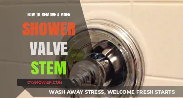 Easy Steps to Remove a Moen Shower Valve Stem