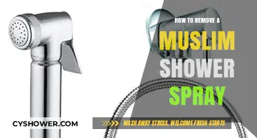 Effective Steps to Remove a Muslim Shower Spray Easily