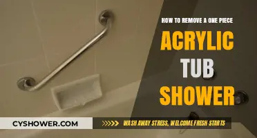 Step-by-Step Guide to Removing a One-Piece Acrylic Tub Shower