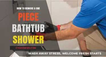 Step-by-Step Guide to Removing a One-Piece Bathtub Shower Unit