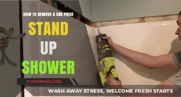 Easy Steps to Remove a One-Piece Stand-Up Shower Unit