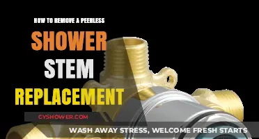 Easy Guide to Removing and Replacing a Peerless Shower Stem