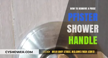 Easy Steps to Remove a Price Pfister Shower Handle