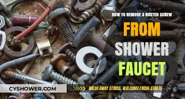 Efficiently Removing Rusted Shower Faucet Screws: A Step-by-Step Guide