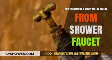 Efficiently Removing Rusty Metal Sleeves from Shower Faucets: A Step-by-Step Guide