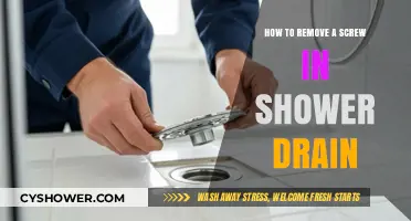 Easy Steps to Remove a Stuck Screw in Shower Drain