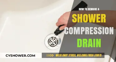 Easy Steps to Remove a Shower Compression Drain Yourself