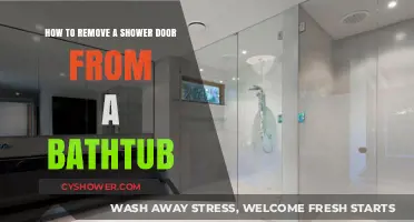 Easy Steps to Remove a Shower Door from Your Bathtub