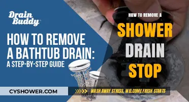 Easy Steps to Remove a Stuck Shower Drain Stopper