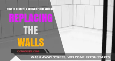 Shower Floor Removal Guide: Preserve Walls, Renew Your Bathroom Effortlessly