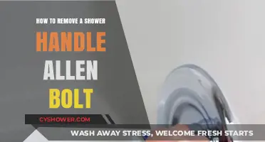 Easy Steps to Remove a Shower Handle Allen Bolt