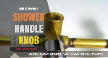 Easy DIY Guide: Removing a Shower Handle Knob in Simple Steps