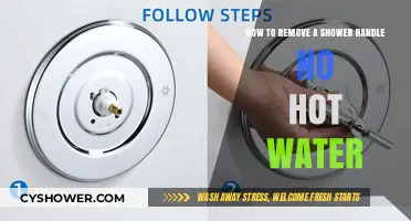 Fixing No Hot Water: Easy Steps to Remove Your Shower Handle