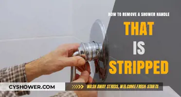 Fixing a Stripped Shower Handle: Easy Removal and Repair Guide