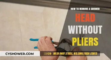 Easy Shower Head Removal: No Pliers Needed, Simple DIY Guide